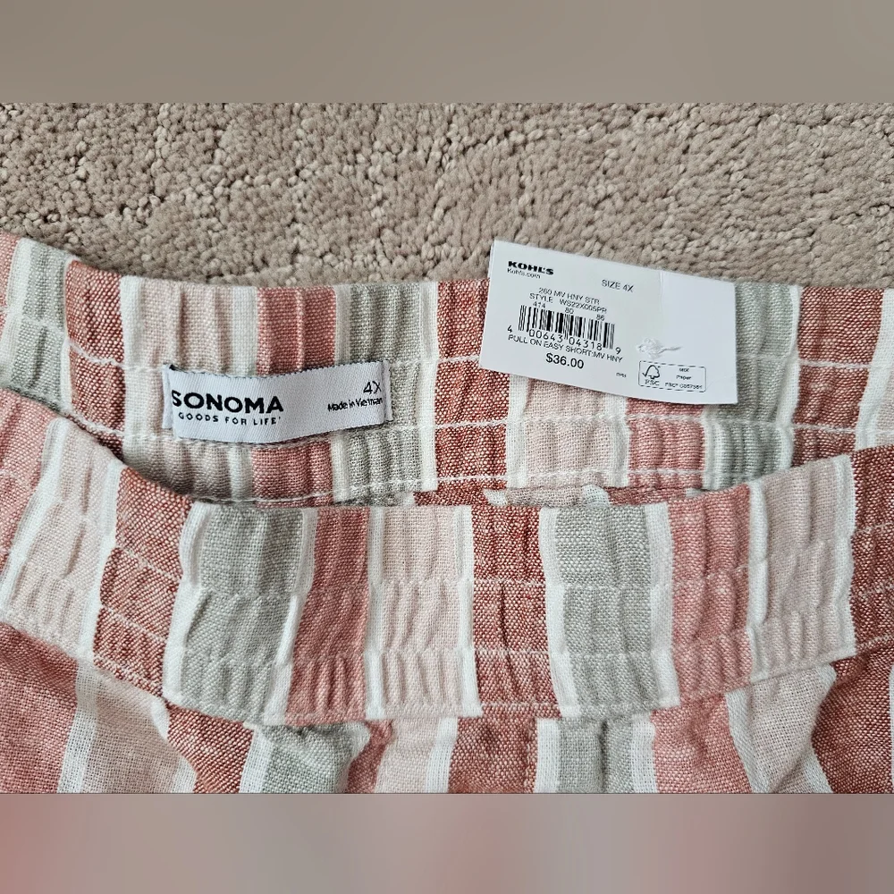 Sonoma Plus Size Pull-on Shorts - Picture 2 of 5